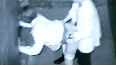 Dark night fucking outdoors