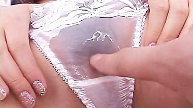 Asian schoolgirl gets cunt wet upskirt