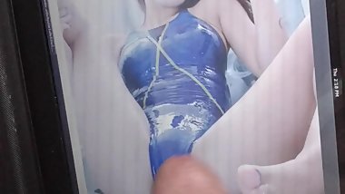 hot japanese woman onepiece swimsuit tribute