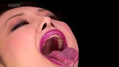 Lovely Freak with pink tentacle in her mouth - Azumi Mizushima HD