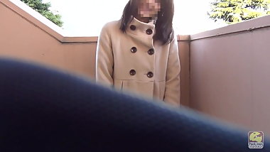 Hidden camera!! Looking at pussy part-time job