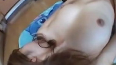 Uncensored Japanese teen woken up and fucked - AV sex