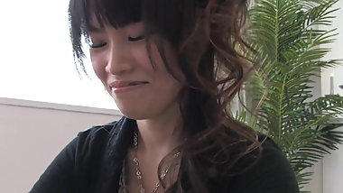 Japanese whore licks, sucks and fingers guy's tool and ass