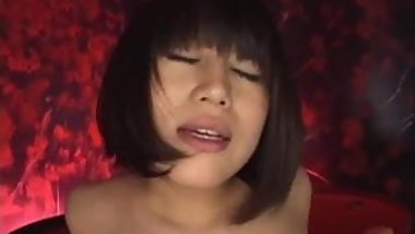 Arisa gets busy with her wet pussy