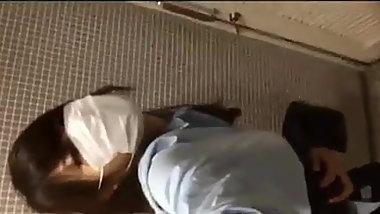 Japanese Girl Films Herself Using Vibrator In Public