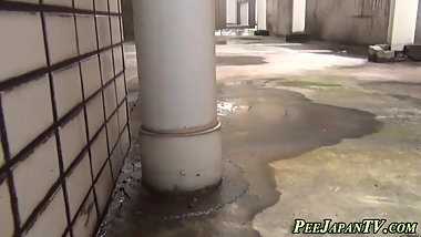 Asians relieve themselves