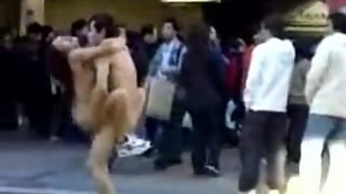 Daring sex in public