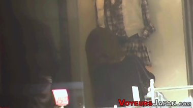 Japanese babe orgasms