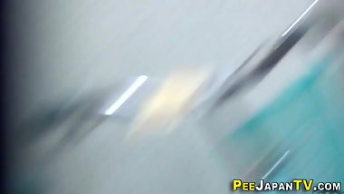Japanese teen sluts pee