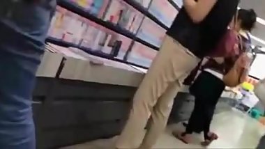 cum on girl in bookstore 1