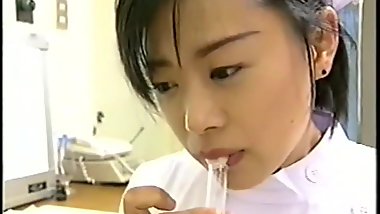 Sperm examination of obscene hospital obscene nurse