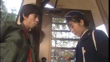 ai lijima in policewoman uniform