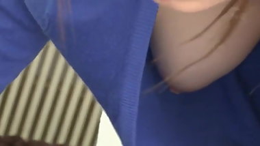 Super hot japanese MILF  teacher fucks