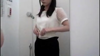 Real Japanese Girl Changing Room
