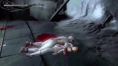 kasumi zombie SEX ryona and deep kiss