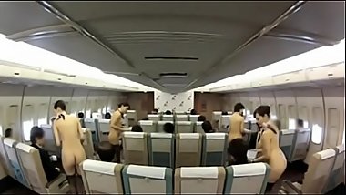 No one knows which japanese airline offers such a full naked sex service - Pt2 On HdMilfCam.com