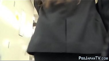 Hairy asian sluts peeing