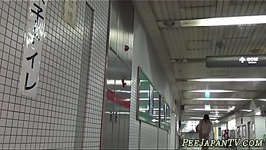 Dirty asian sluts pissing