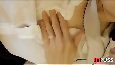 JaPUSS - Pink Pussy Fingered and Creampied