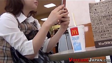 Asian teen spied cumming