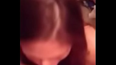 Thick college chick receive deep creampie