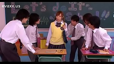 Japanese bukkake teen in class jerking cocks - Evaxx.us