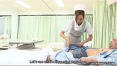 Nurse that will revive him with a cock suck