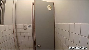 Lady Tsubaki is a sexual freak who gets creamed at the office