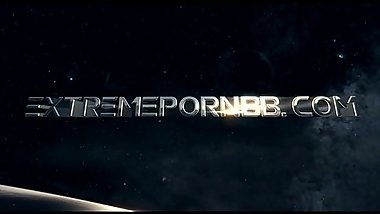 asian anal session with big dildo