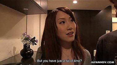 Creampie for a cute teen in for a surprise